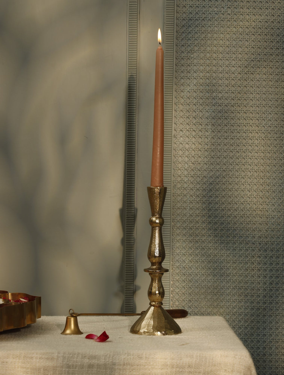 Soy Blend Taper Candles – Set of 4 – Pecan