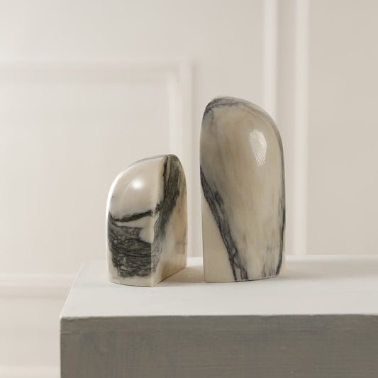Arco Marble Bookend Set