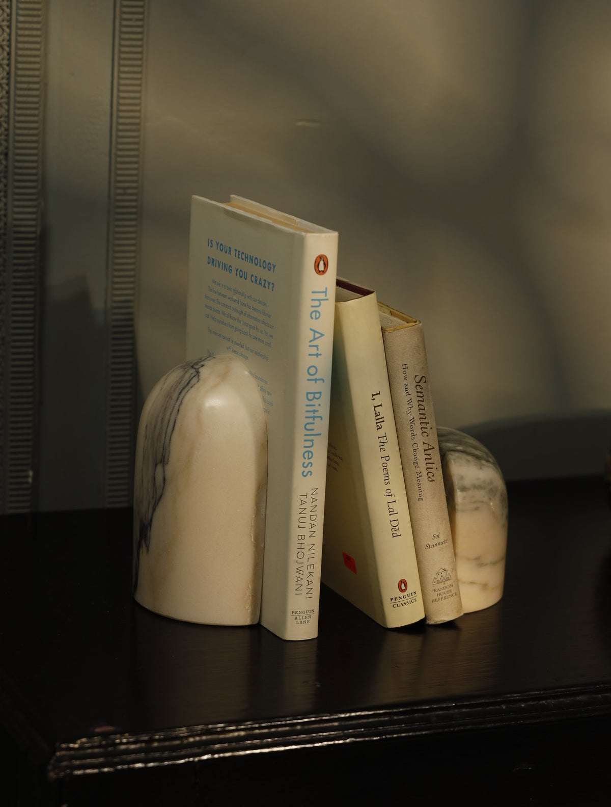 Arco Marble Bookend Set