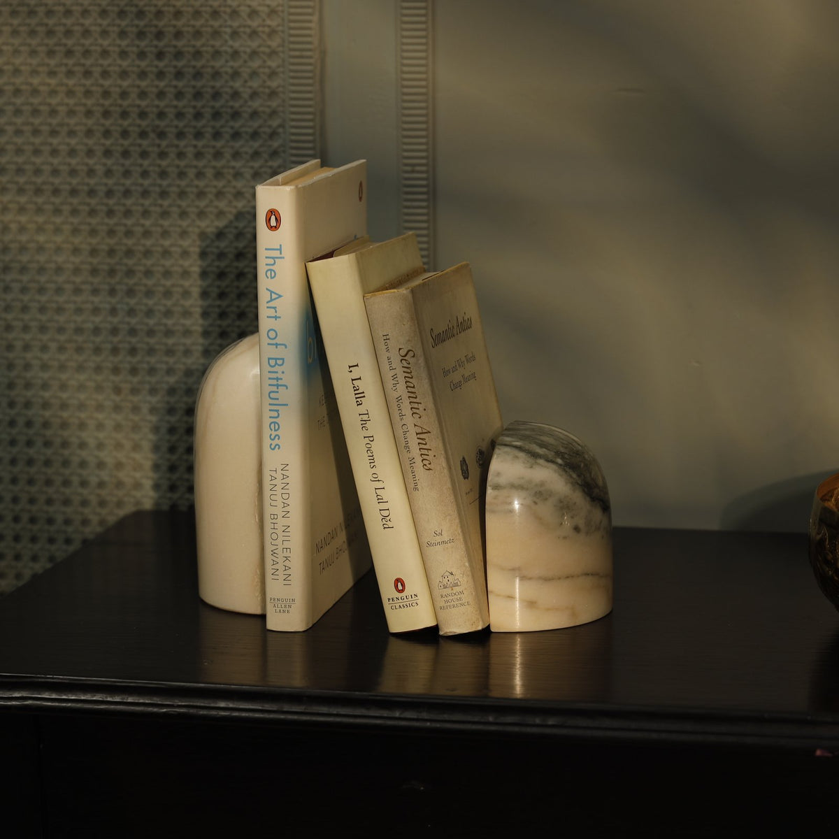 Arco Marble Bookend Set