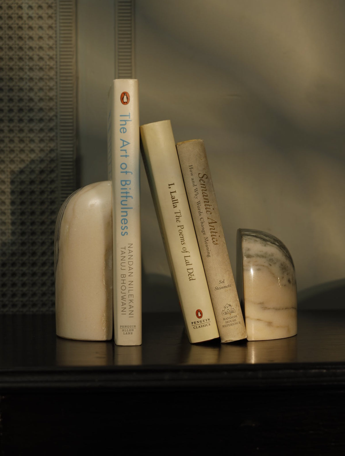Arco Marble Bookend Set