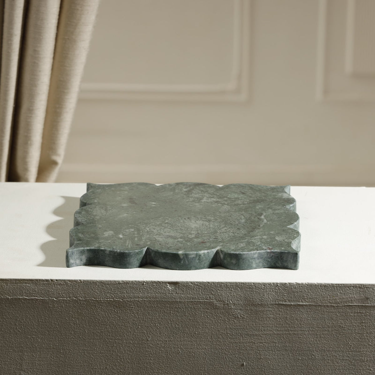Corazon Marble Platter – Verde Guatemala