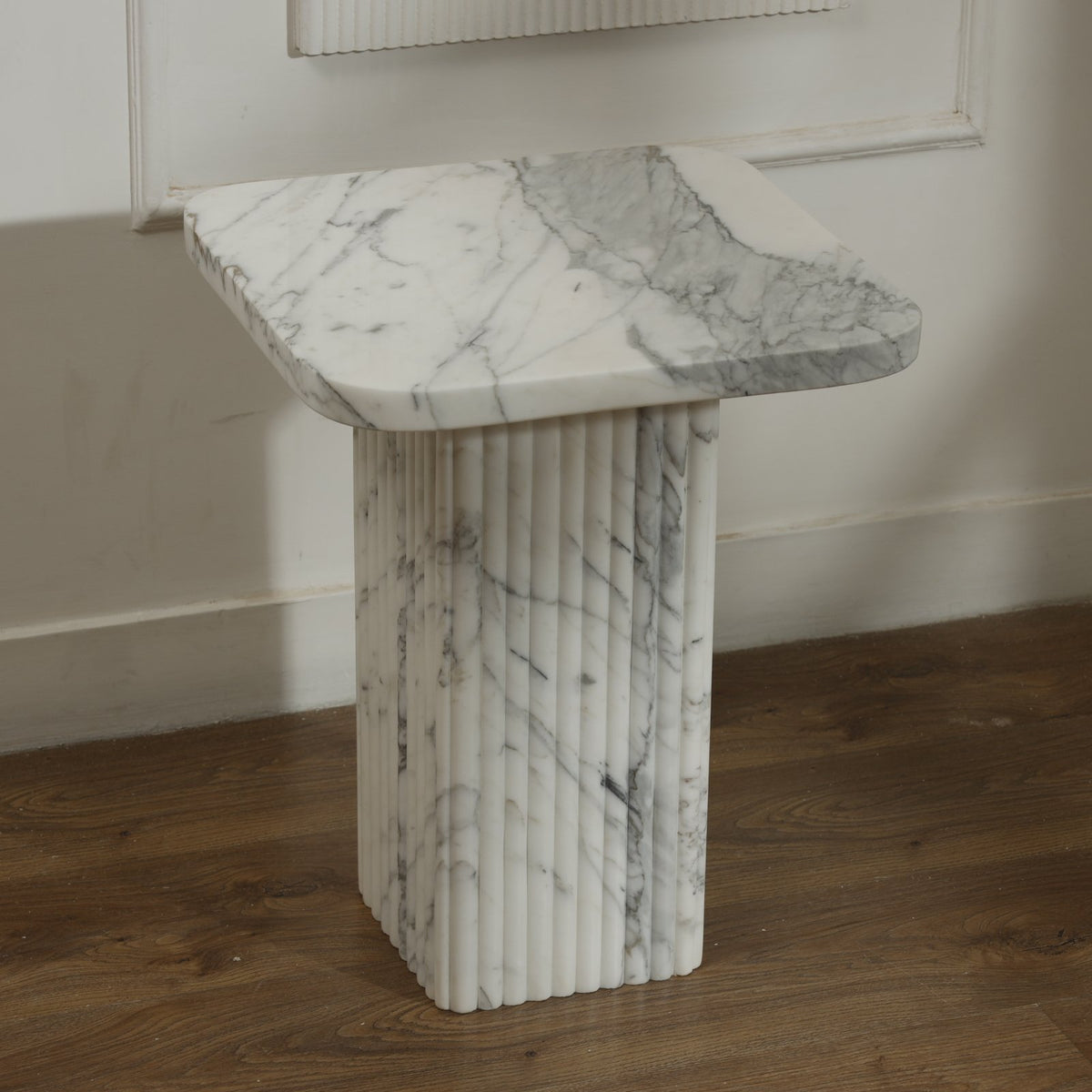 Cypress Marble Side Table