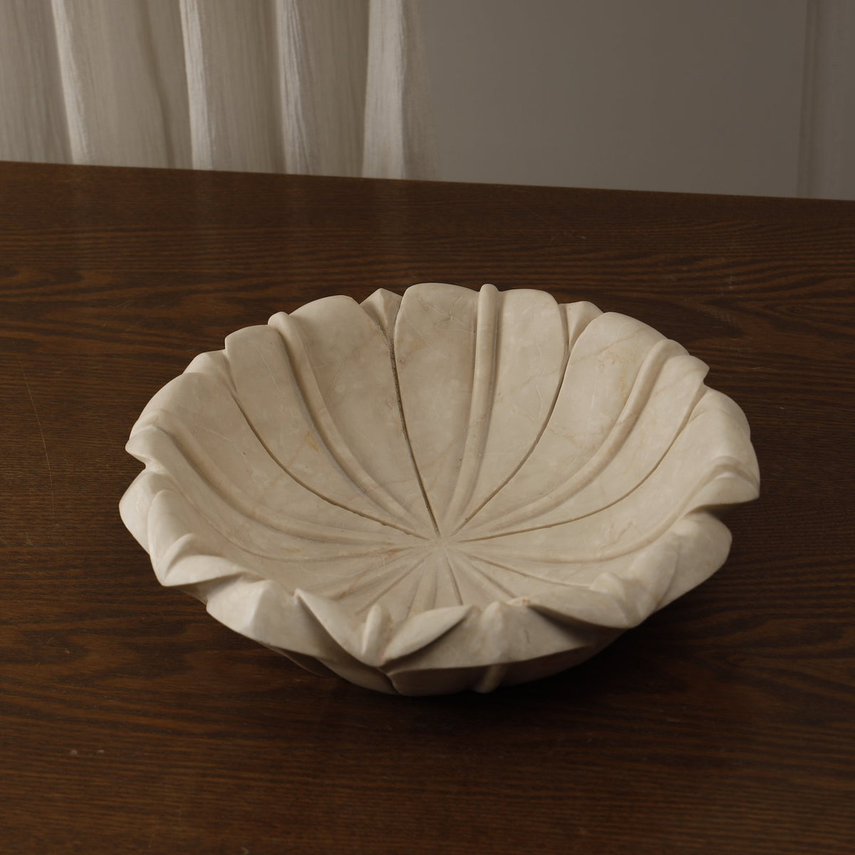Heritage Lotus Marble Bowl