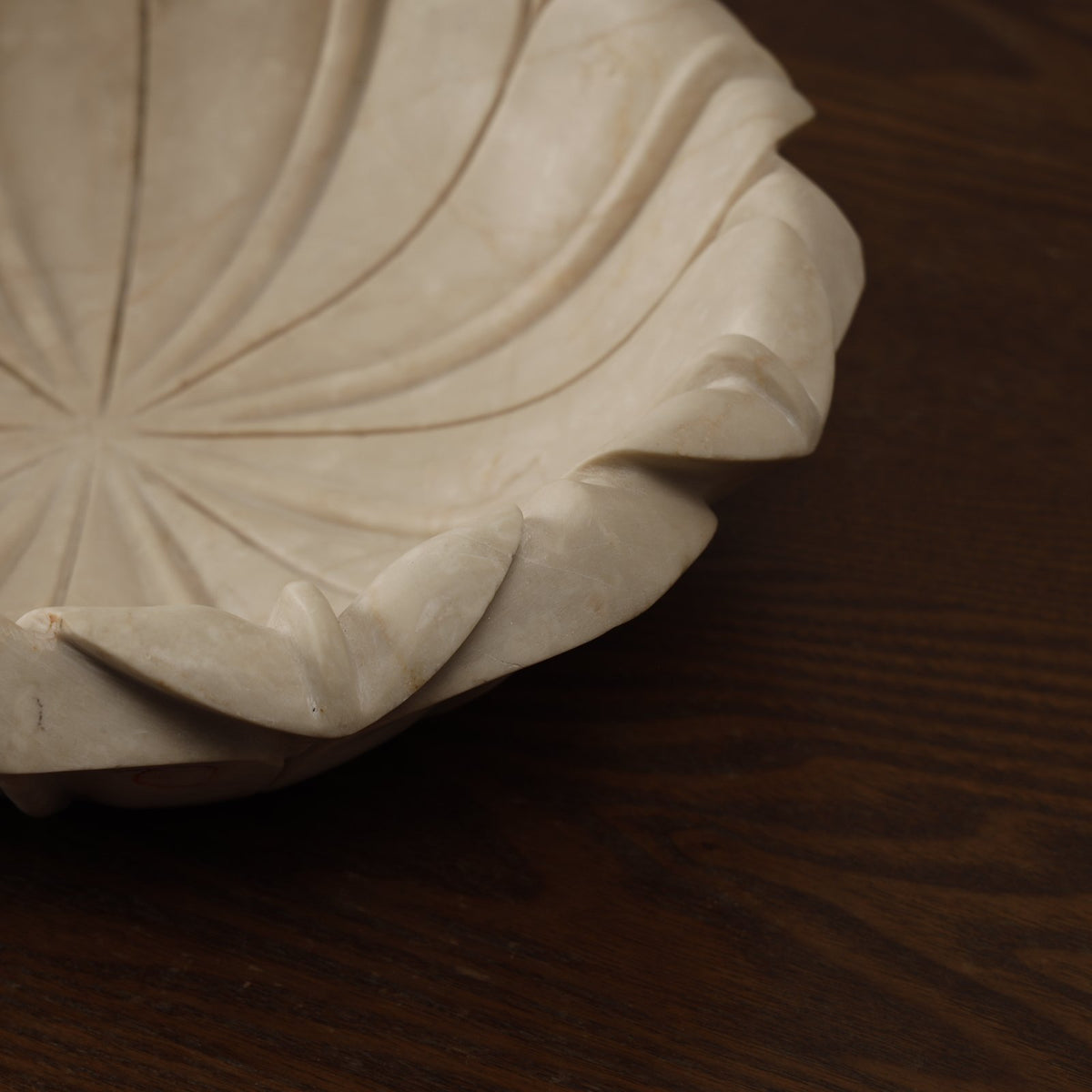 Heritage Lotus Marble Bowl