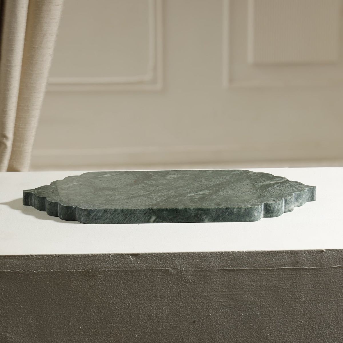 Tidal Marble Tray – Verde Guatemala