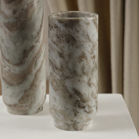 Oriel Marble Vase – 21 cm