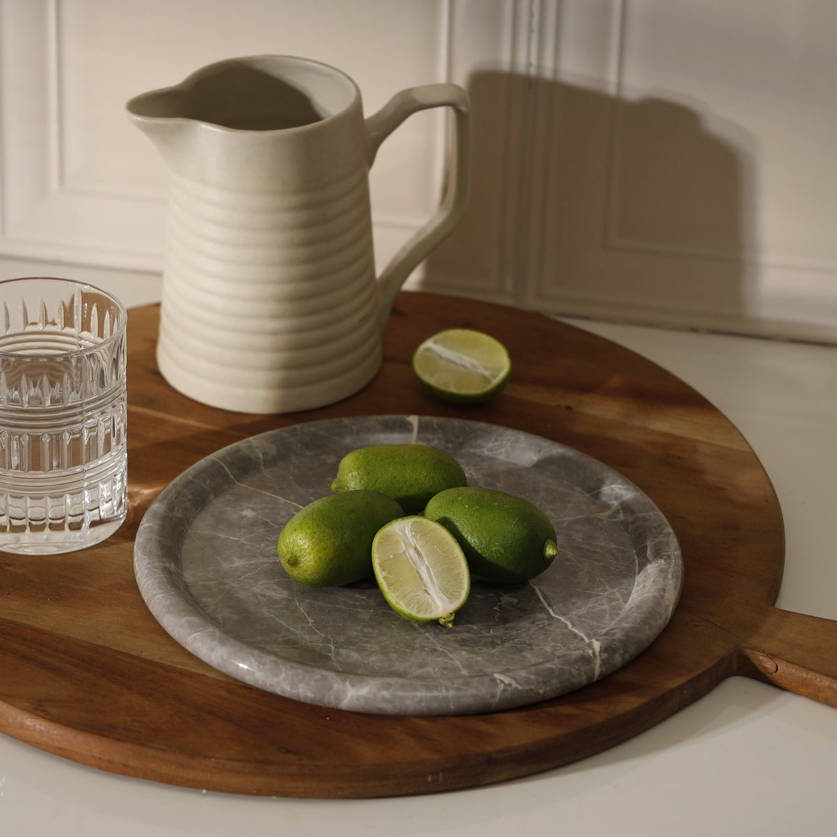 Strata Marble Tray – Sezgin Grey