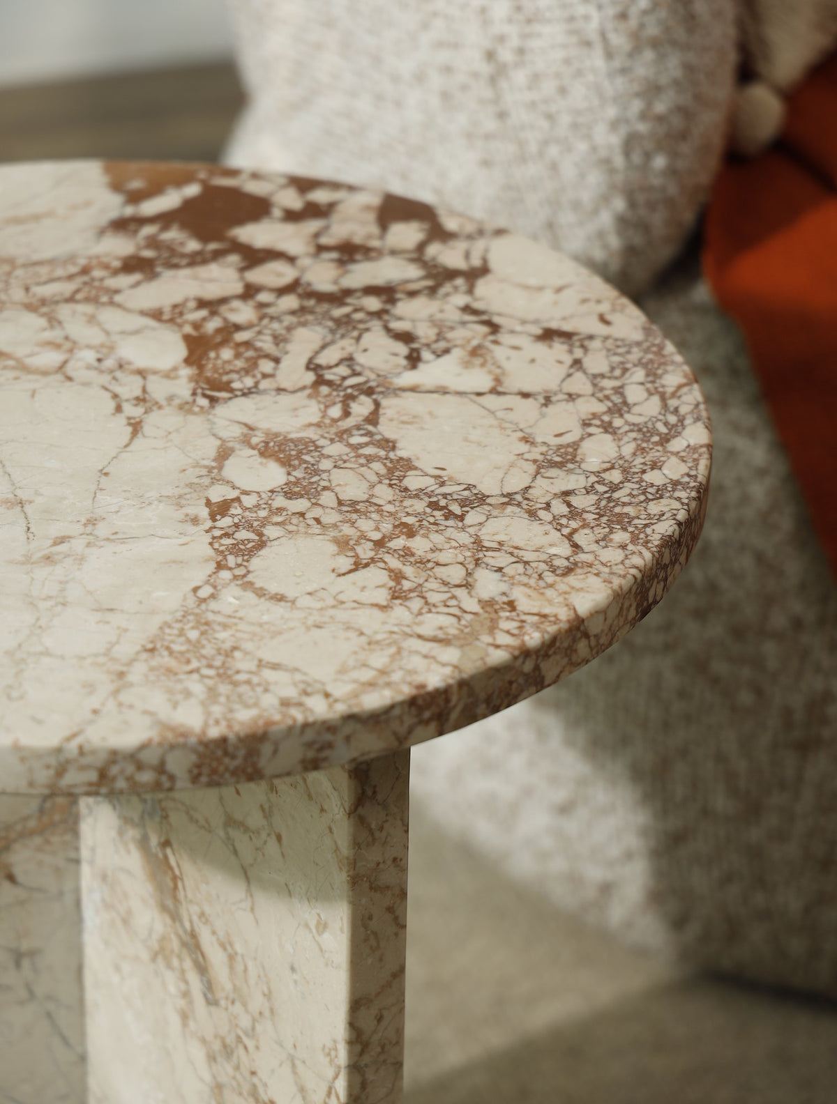 Lagoon Marble Side Table