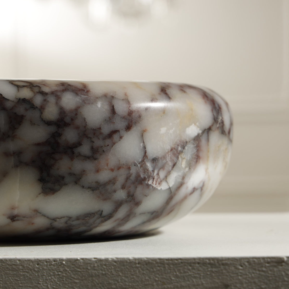 Halo Marble Bowl – Calcatta Viola