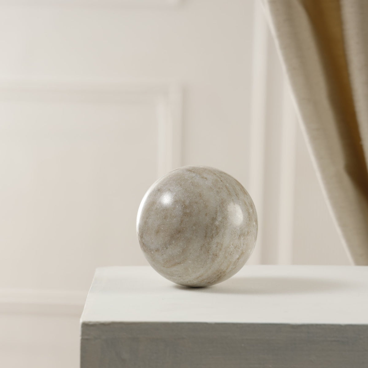 Ripple Marble Object – Fantasy Brown