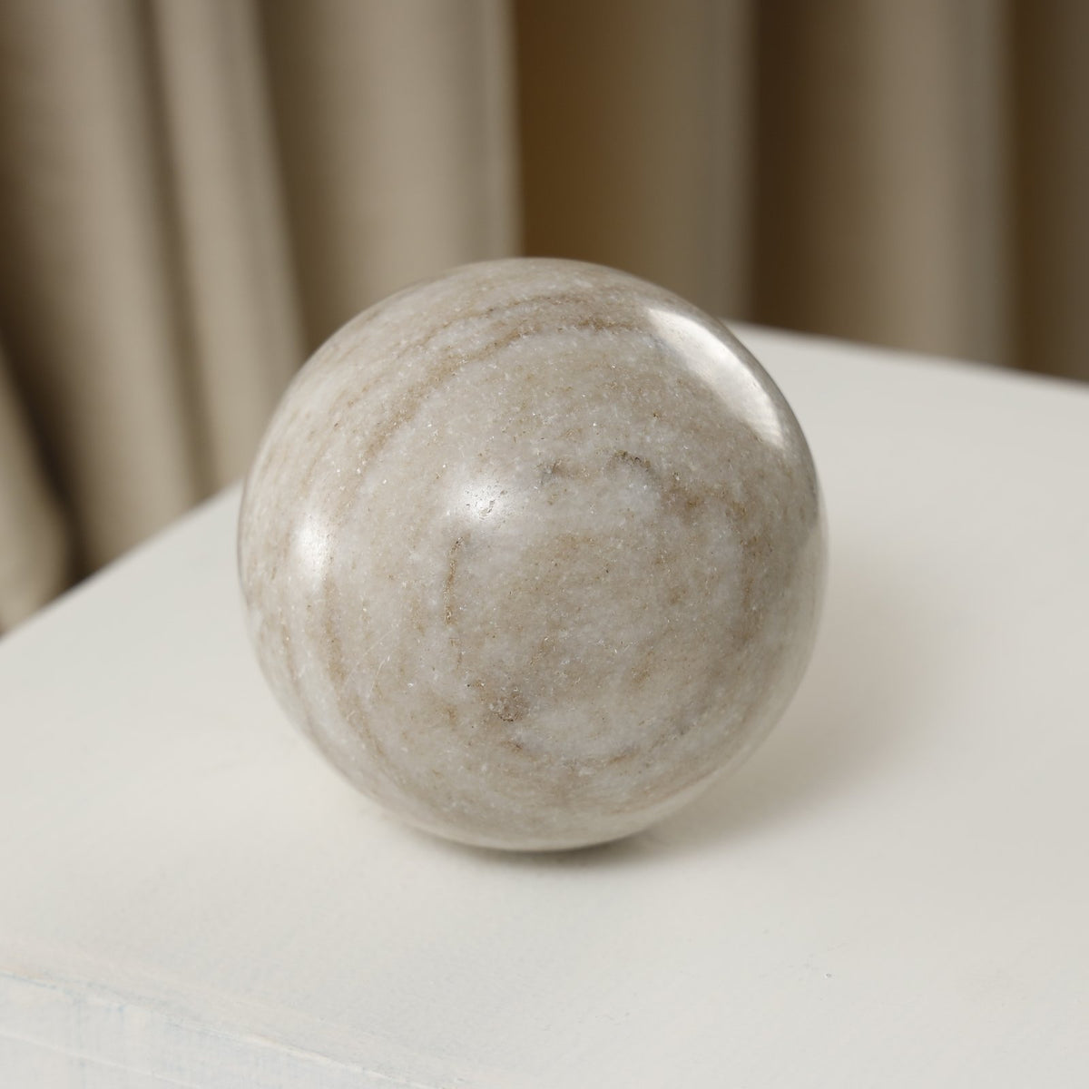 Ripple Marble Object – Fantasy Brown