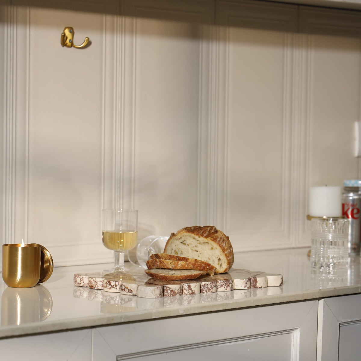 Figaro Scalloped Marble Platter – Pezzato