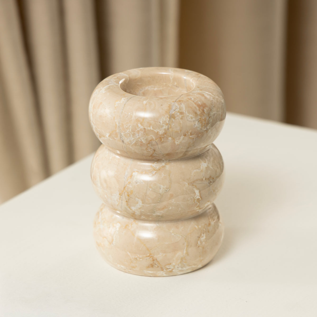 Orbit Marble Candle Holder