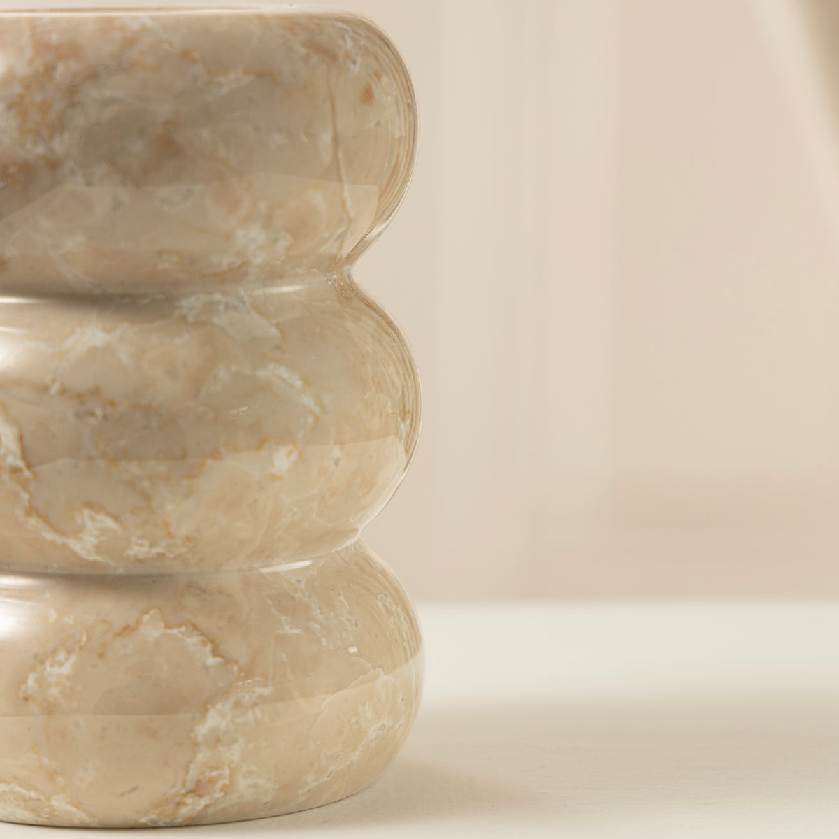 Orbit Marble Candle Holder