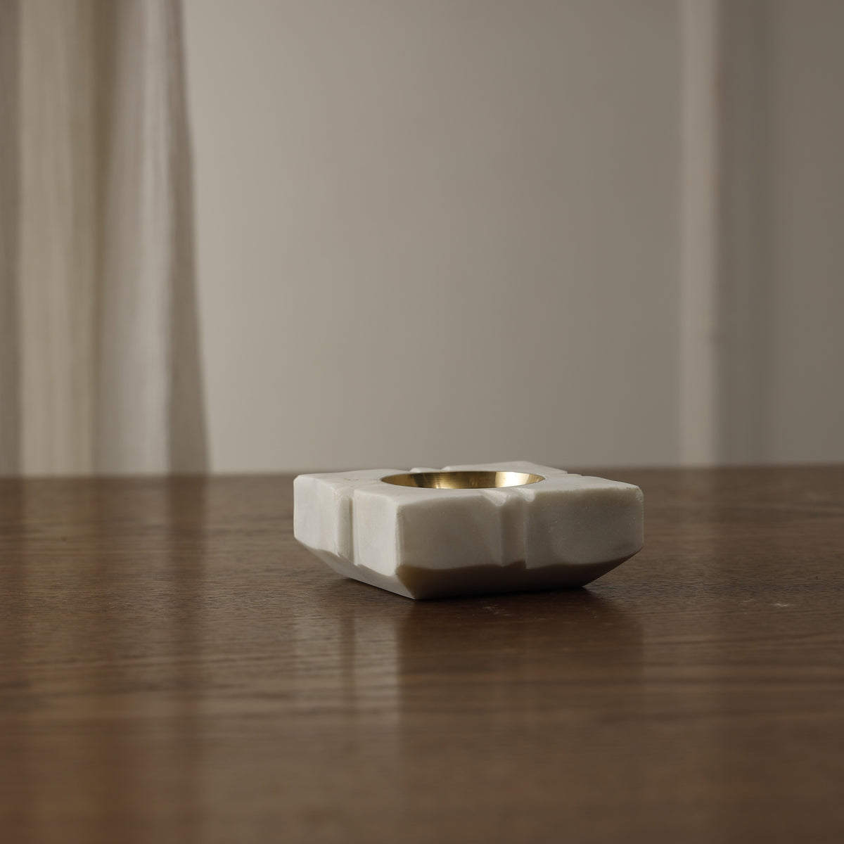 Vara Marble Candle Holder — Set of 2 – Octa
