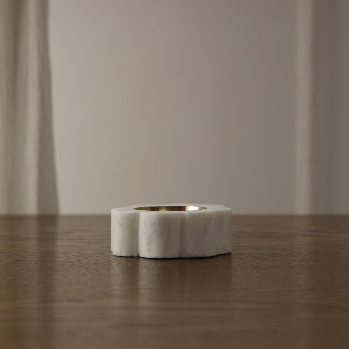 Vara Marble Candle Holder — Set of 2 – Petal