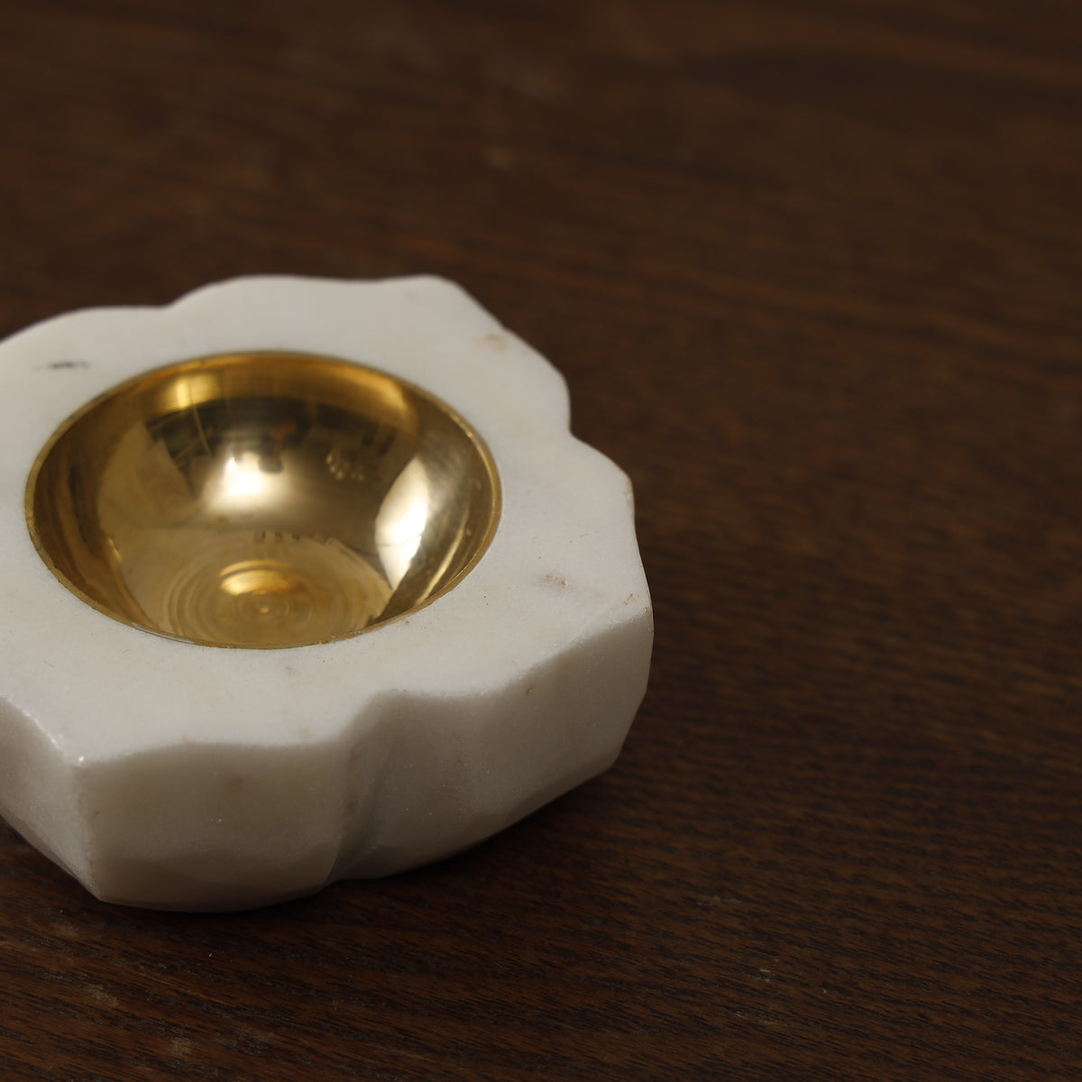 Vara Marble Candle Holder — Set of 2 – Quad
