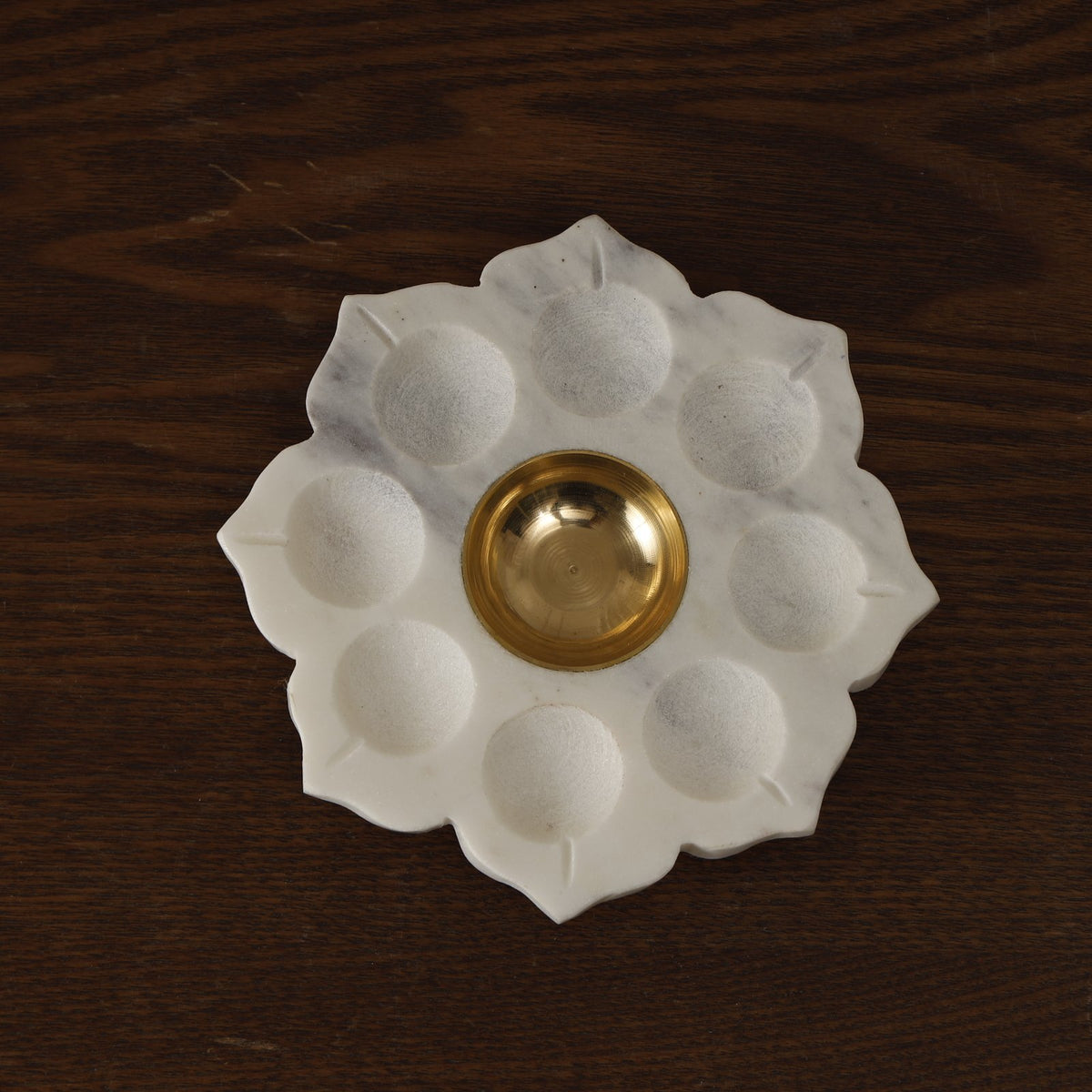 Aroha Marble Candle Holder
