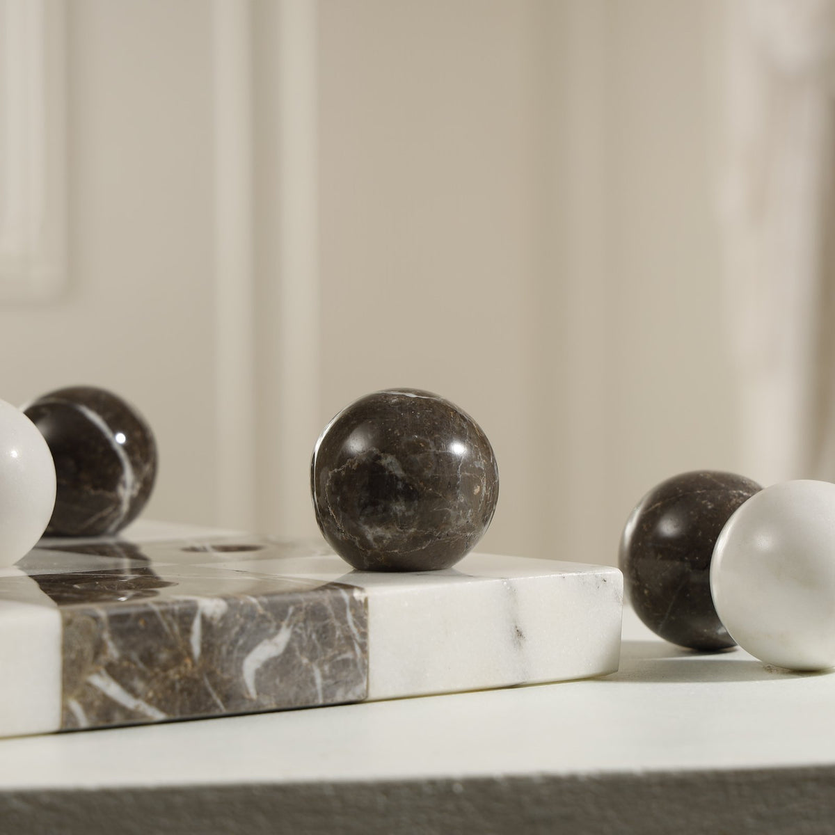 Haven Marble Tic Tac Toe