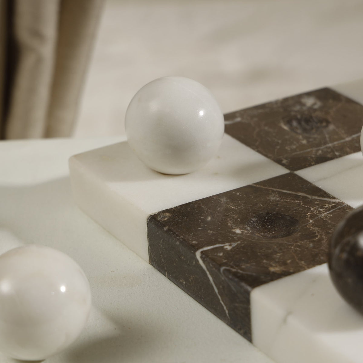 Haven Marble Tic Tac Toe