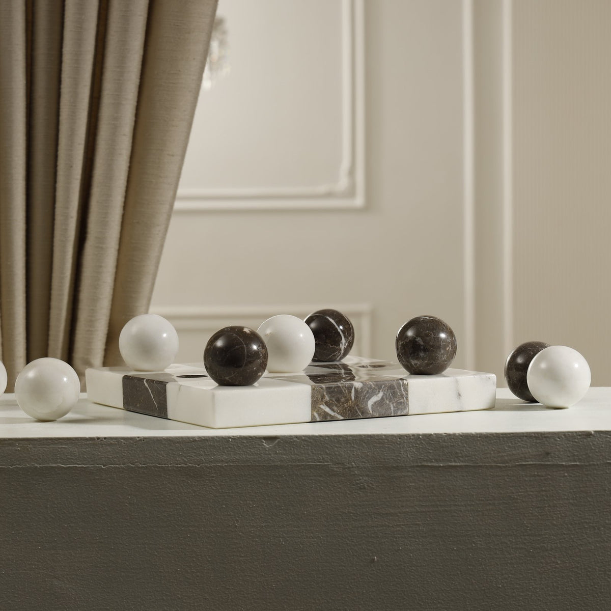 Haven Marble Tic Tac Toe