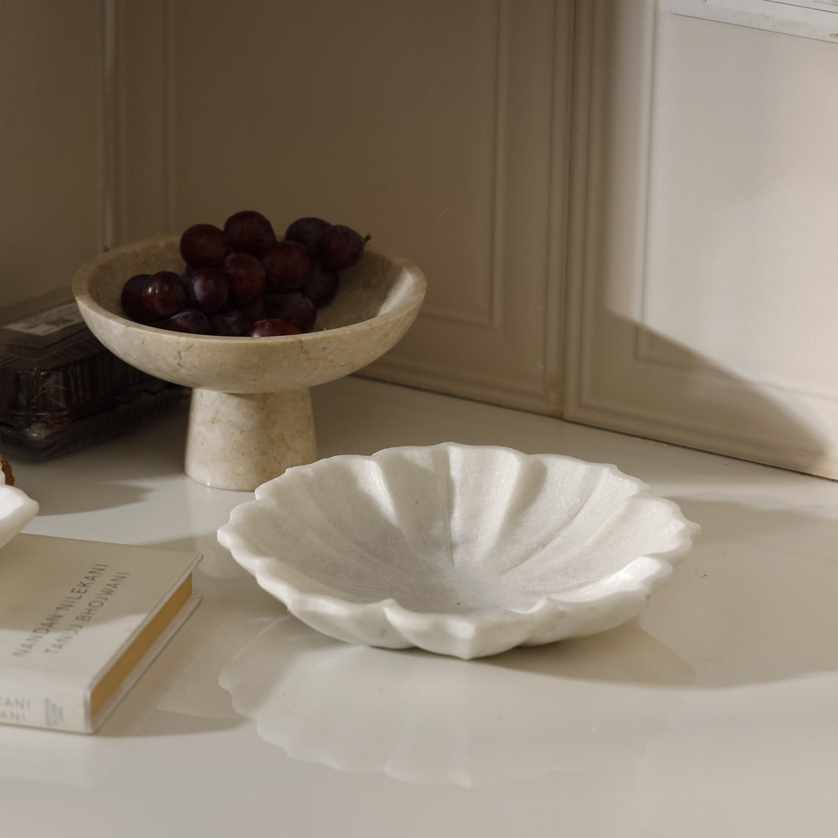 Botanica Marble Bowl – 23 cm