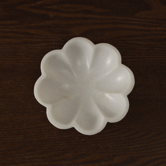 Flora Marble Bowl – 15 cm