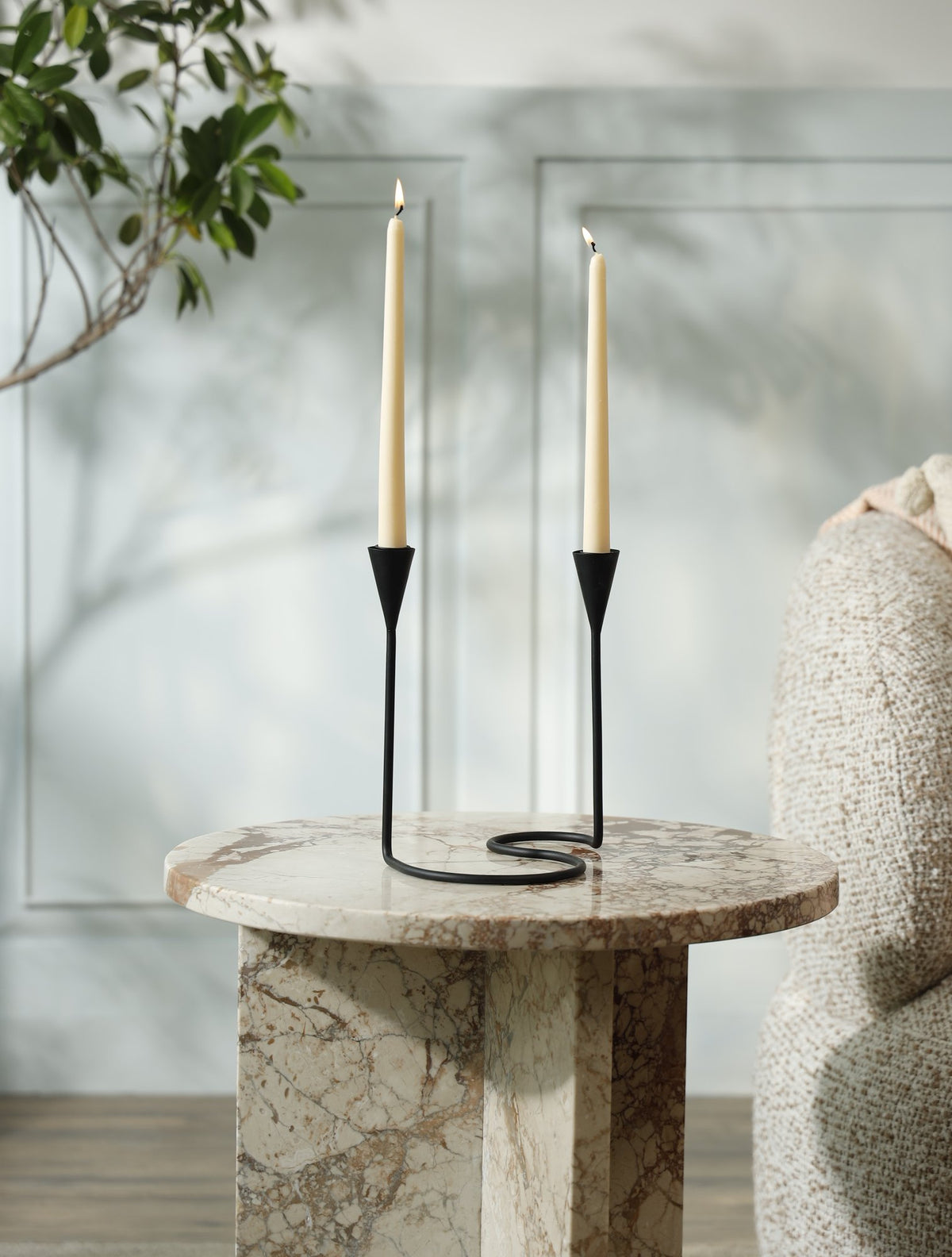 Slate Dual Candle Holder