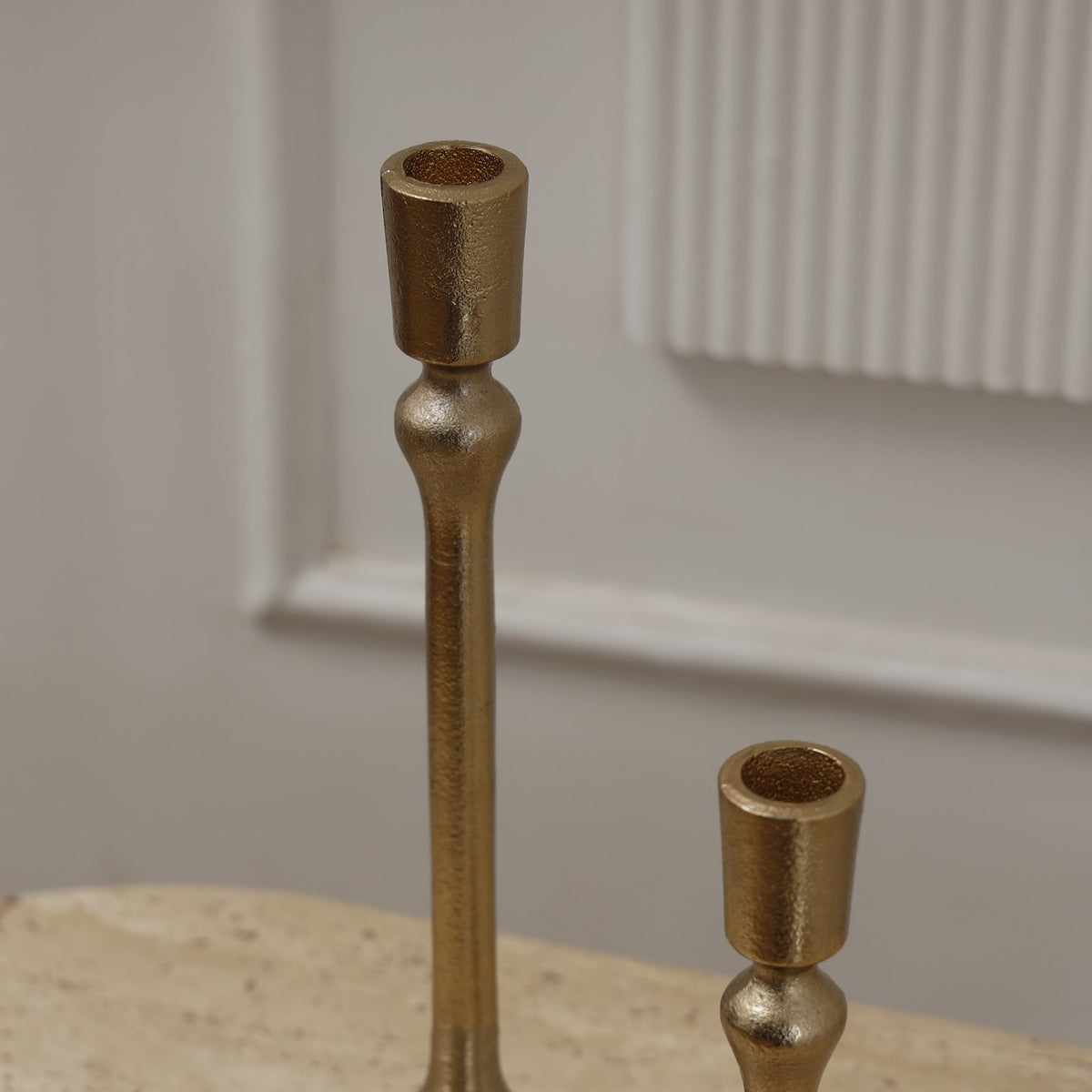 Crest Candle Holder - Set of 2
