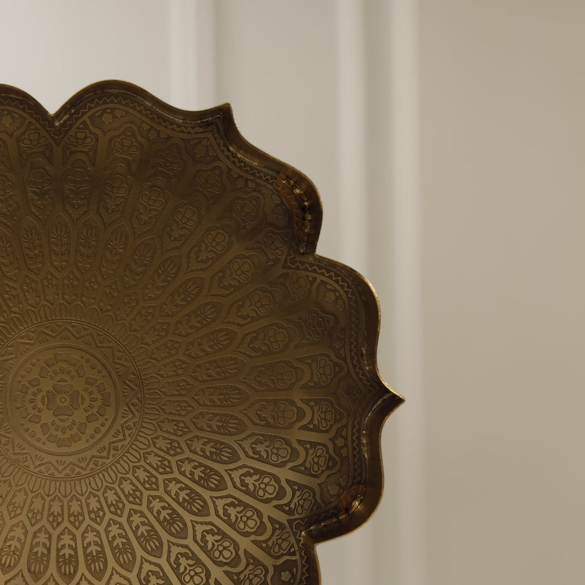 Lotus Carved Tray