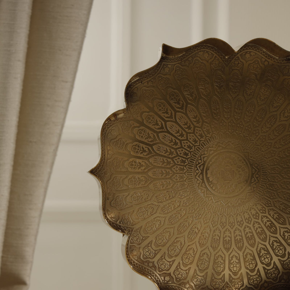 Lotus Carved Tray
