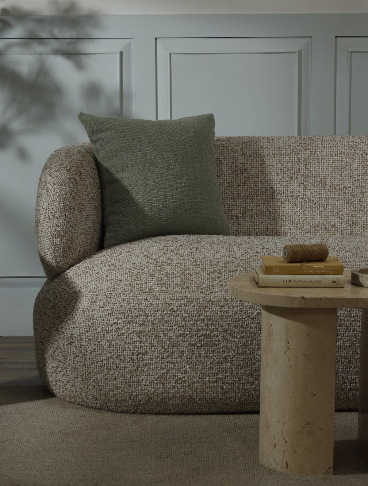 Avery Cushion Cover – Square - 50 x 50 cm / Sage