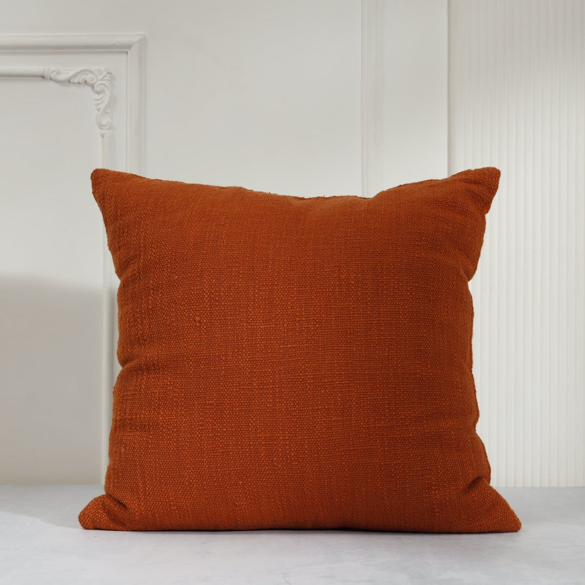 Avery Cushion Cover – Square - 50 x 50 cm / Rust