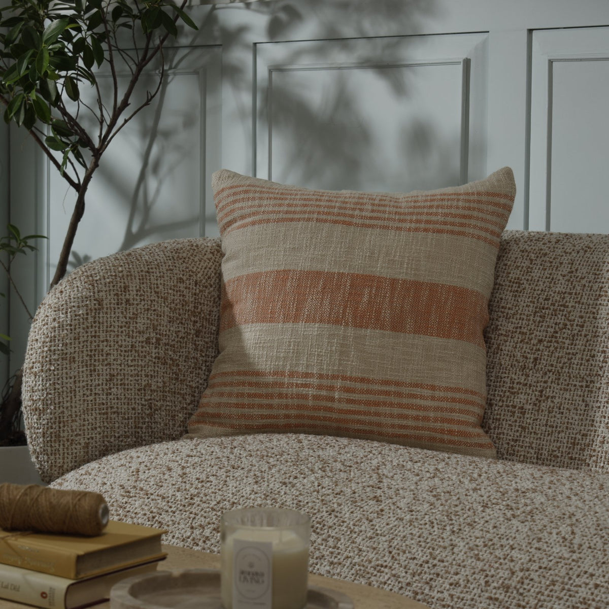 Sahara Cushion Cover – Square - 50 x 50 cm / Clay