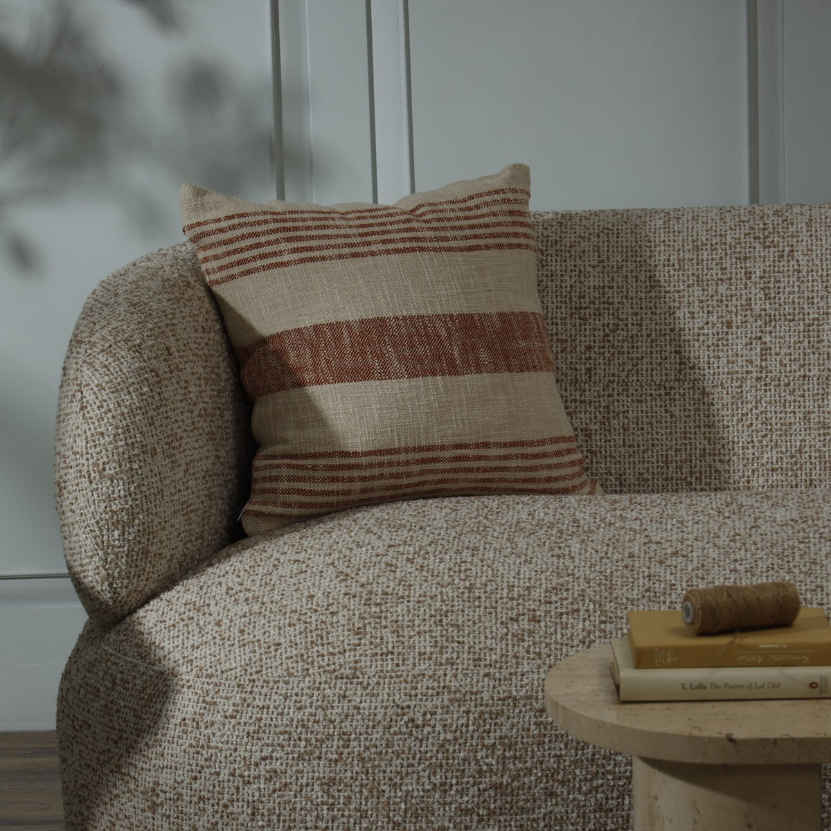 Sahara Cushion Cover – Square - 50 x 50 cm / Rust