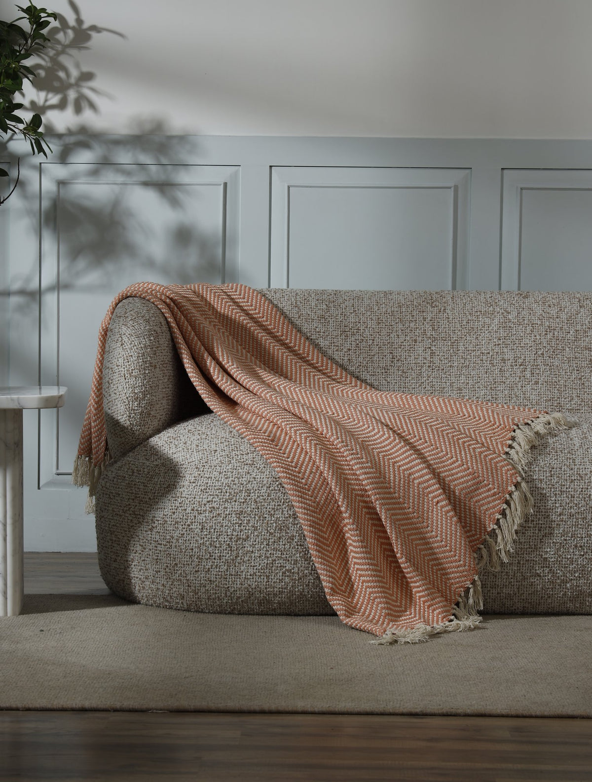 Harlow Throw – Clay