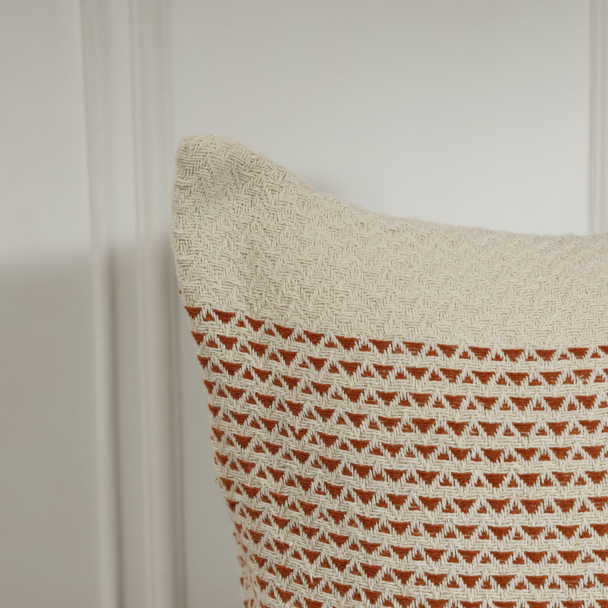 Finch Cushion Cover – Square - 50 x 50 cm / Rust